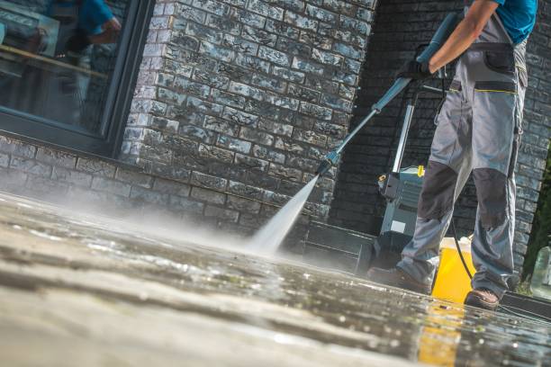 Post-Construction Pressure Washing in Bohners Lake, WI